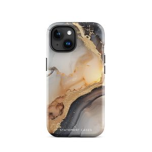 Lunar & Gold Marble for iPhone