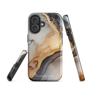 Lunar & Gold Marble for iPhone