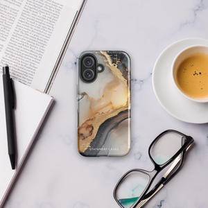 Lunar & Gold Marble for iPhone