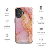 Gold Blush Marble for iPhone