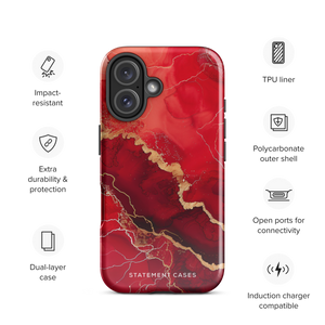 Scarlet Marble for iPhone