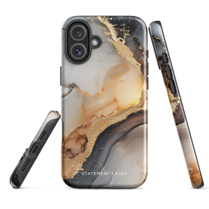 Lunar & Gold Marble for iPhone