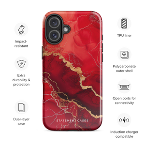 Scarlet Marble for iPhone