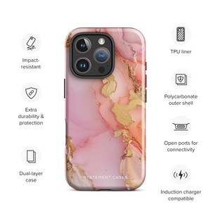 Gold Blush Marble for iPhone