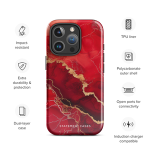 Scarlet Marble for iPhone