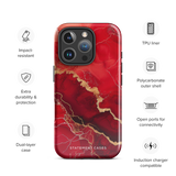 Scarlet Marble for iPhone