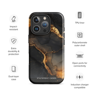 Midnight Volcano Marble for iPhone