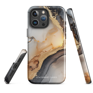 Lunar & Gold Marble for iPhone