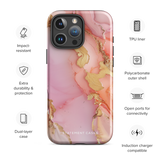 Gold Blush Marble for iPhone