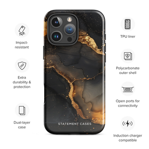 Midnight Volcano Marble for iPhone